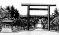 Карафуто Дзиндзя, главный синтоистский храм Карафуто. 30-е гг.